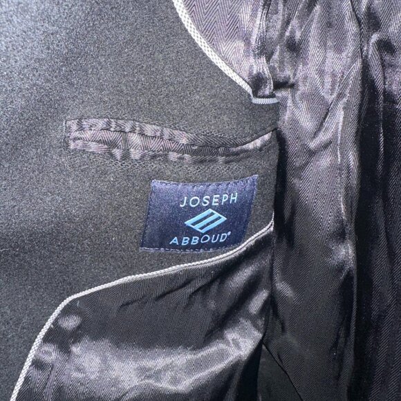 Joseph Abbound Wool Blend Overcoat/Peacoat Mens L - Picture 11 of 13